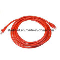 CAT6A Snagless Unshielded UTP Network Patch Cable 10 Gigabit Red